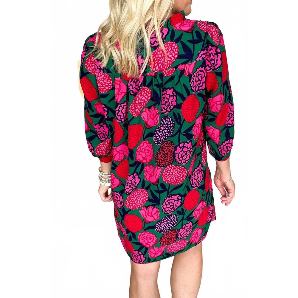 NEW MICHELLE MCDOWELL karis mini dress in multi - Picture 3 of 4